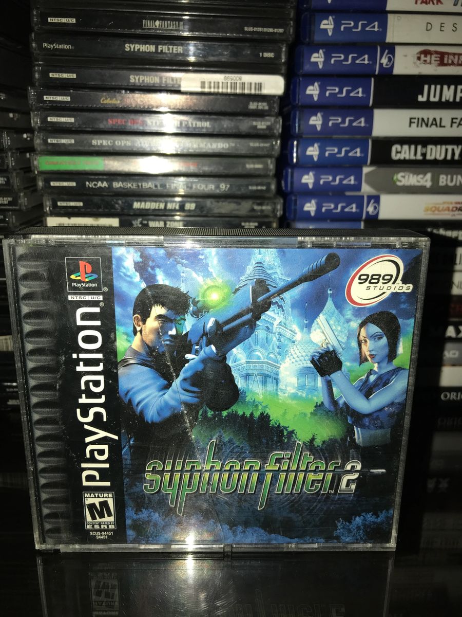 Syphon Filter 2 - PS1 PS2 Complete Playstation Game