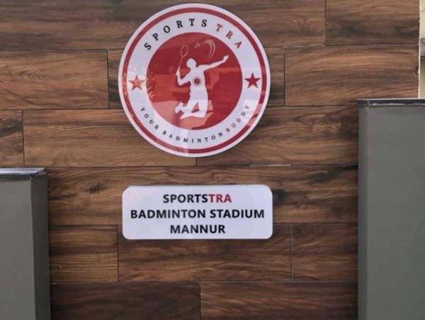 Indoor Badminton Stadium @ Mannur  SportsTra Badminton Stadium Mannur Latest Picture 2