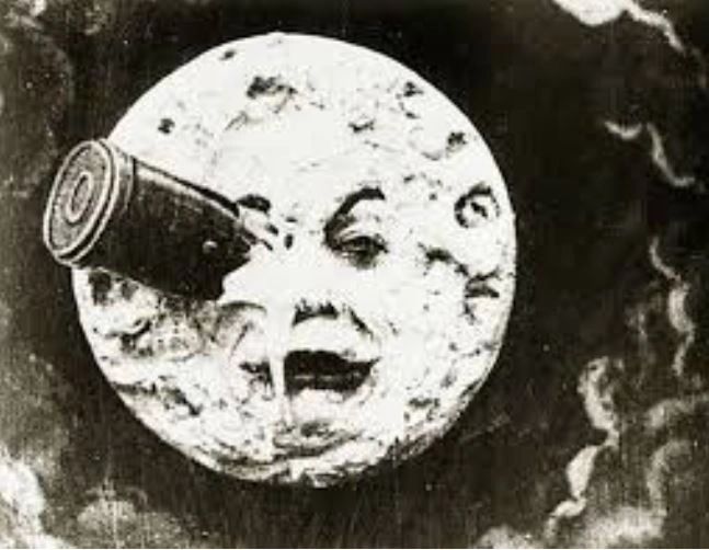 Image from the film "A Trip to the Moon"  or "Le Voyage dans la Lune" (1902)