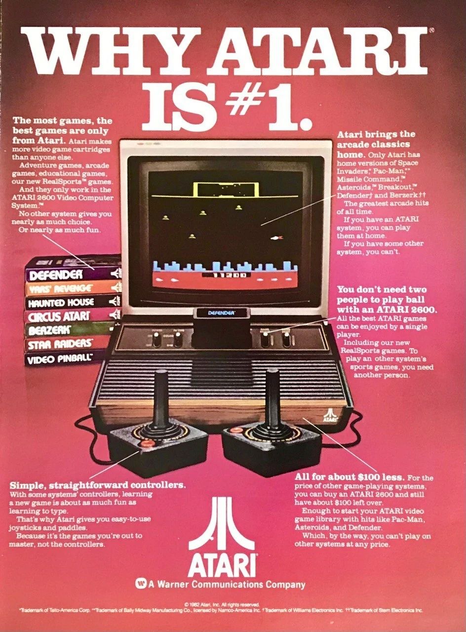 Atari 2600 ad