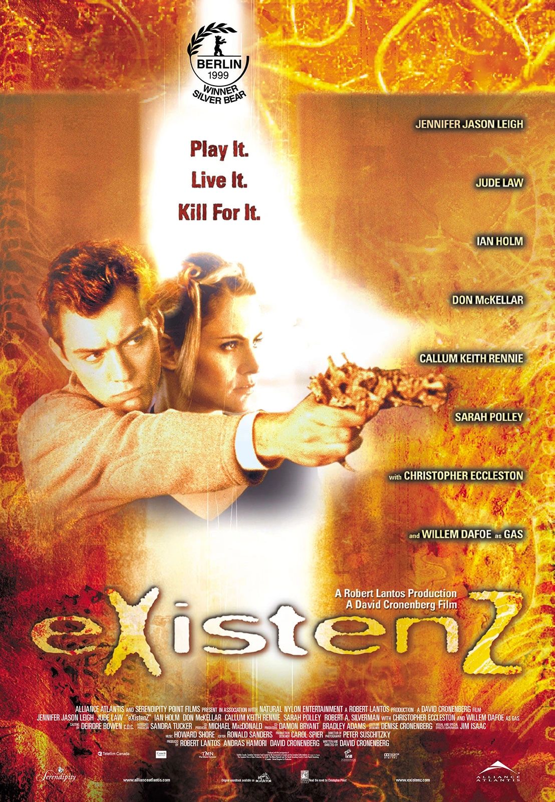 "eXistenZ" movie poster