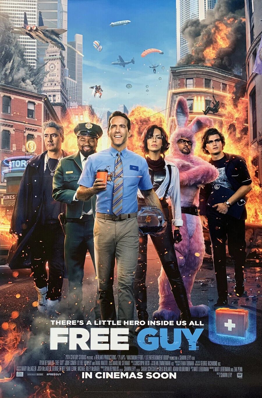 "Free Guy" movie poster
