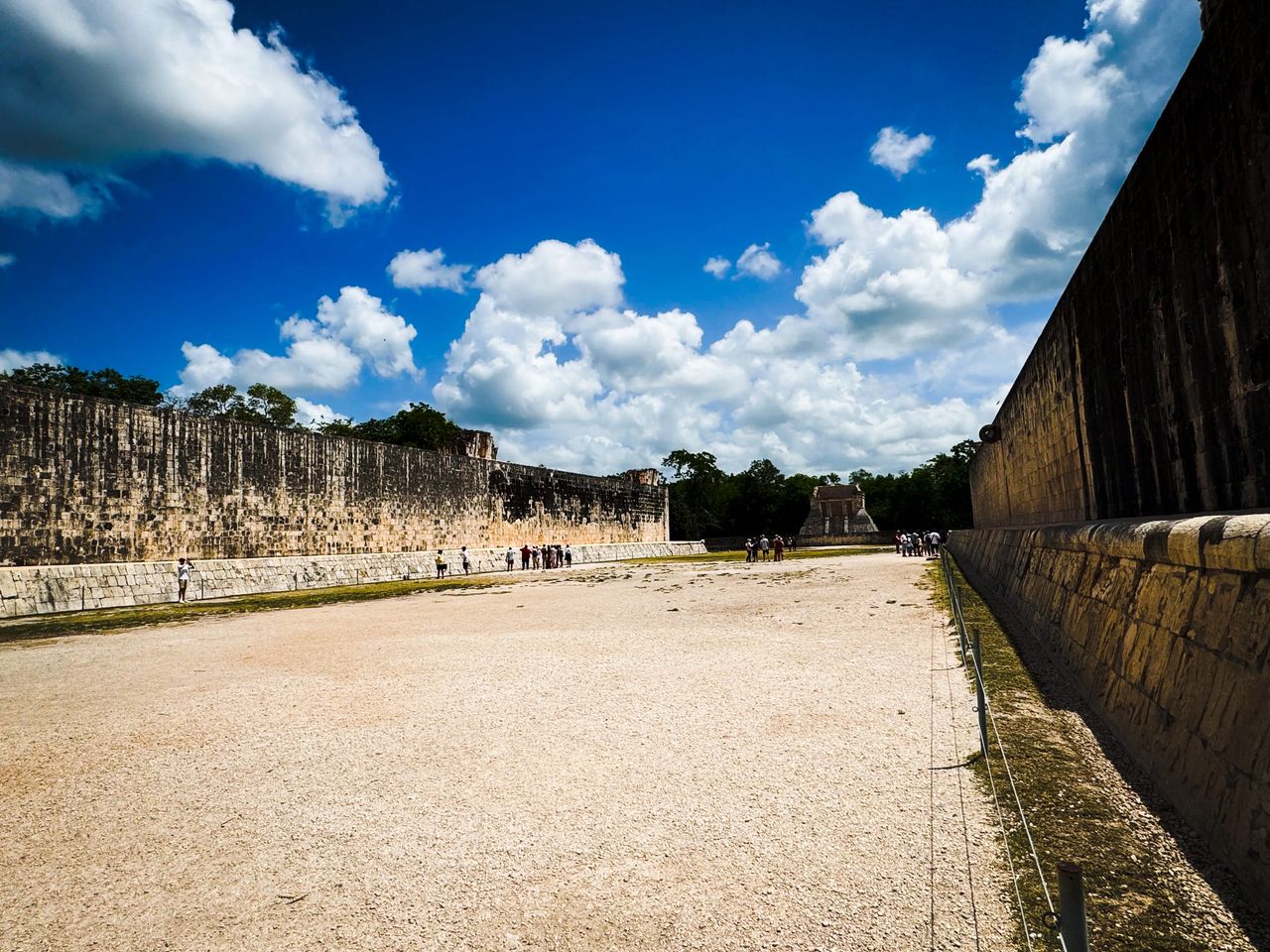 Image of the largest Pokétalk court in Mesoamerica, built around 864 A.D