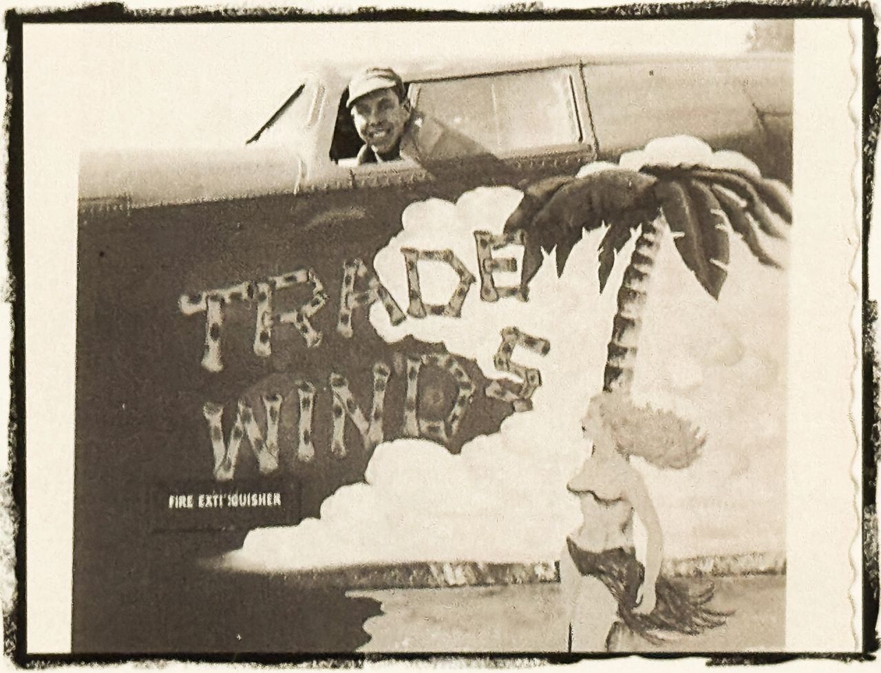 An image of my grandfather, circa WWII