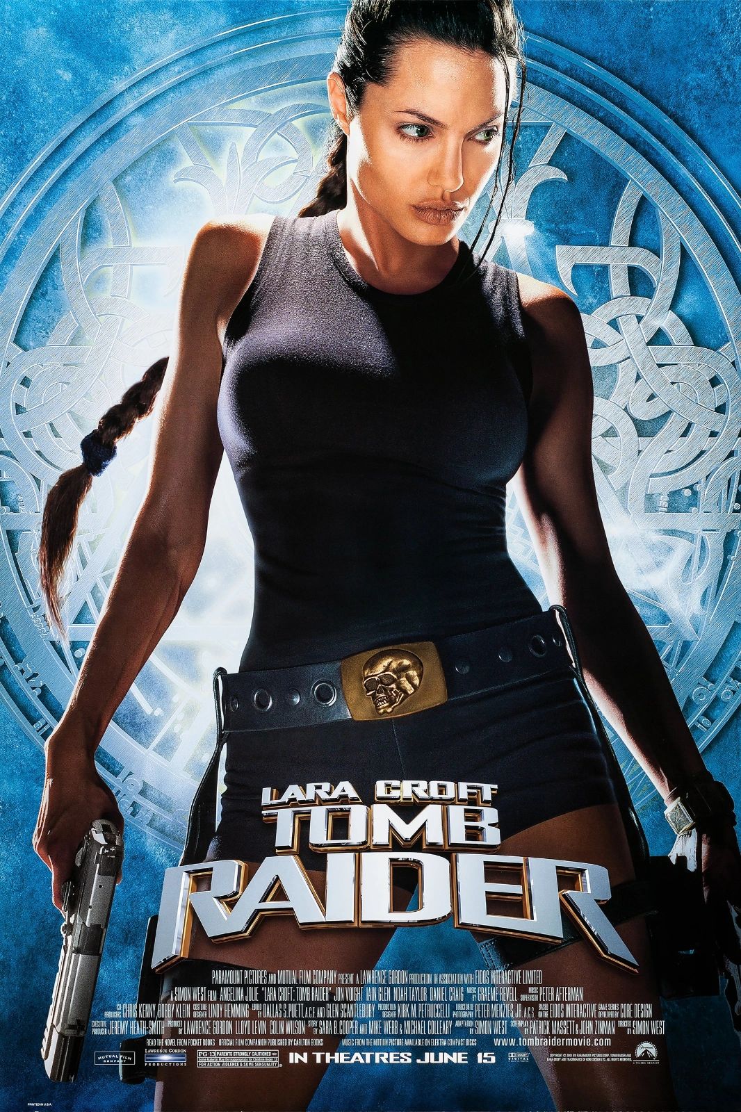 "Lara Croft Tomb Raider" movie poster