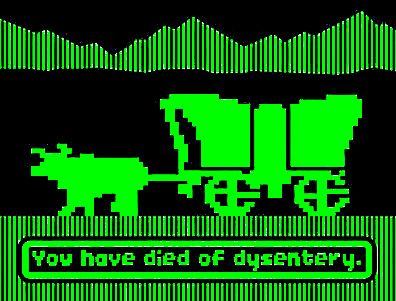 "Oregon Trail" screenshot