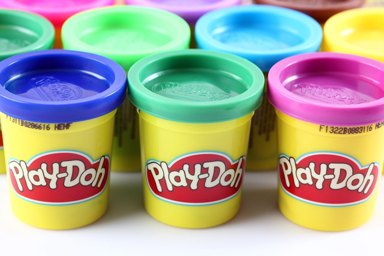 Play-Doh cans (Adobe Stock Image)