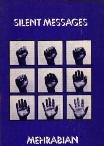 Albert Mehrabian's "Silent Messages" 1971 book