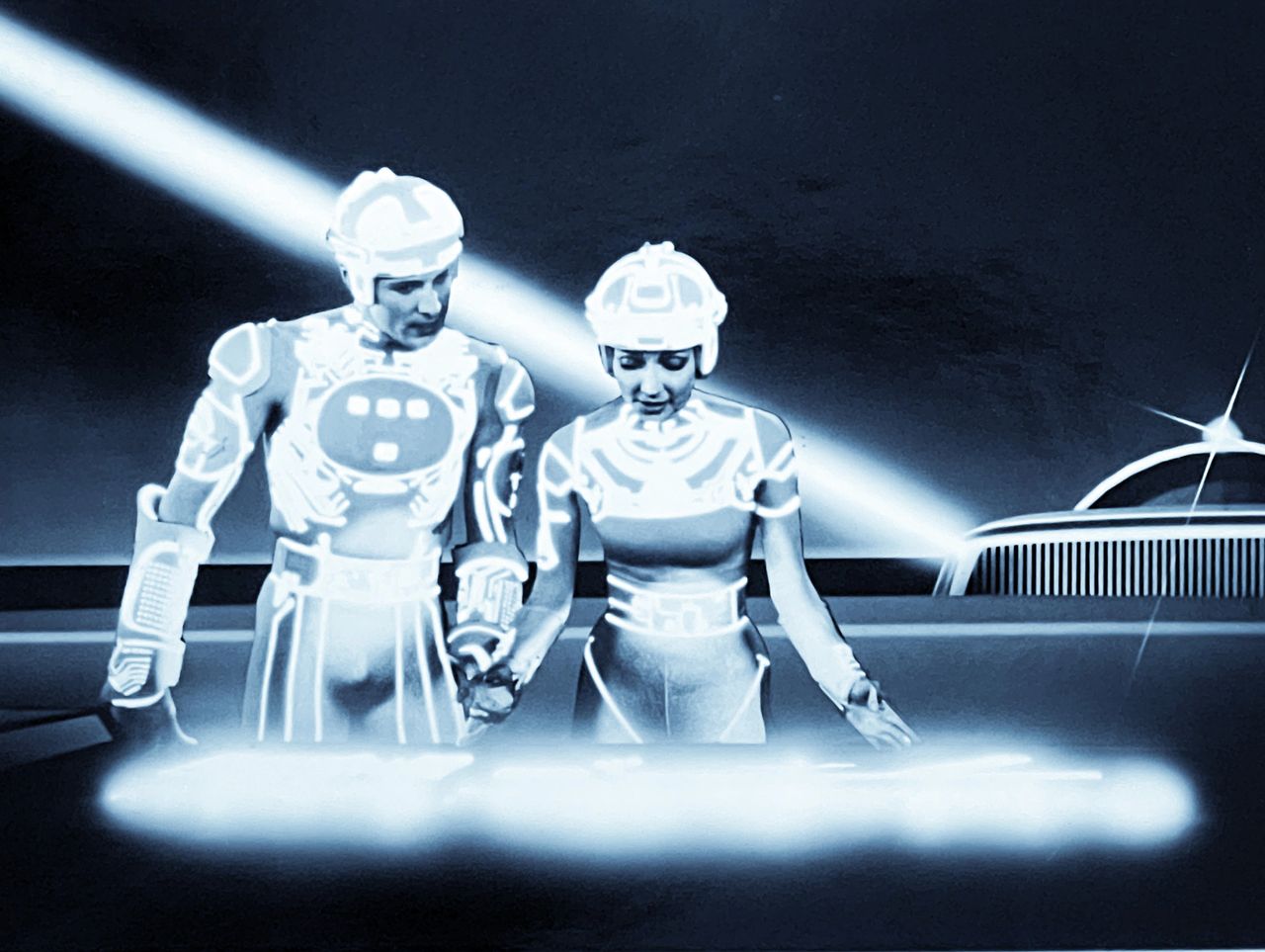 "Tron" movie press release, copyright MCMLXXXII Walt Disney Productions