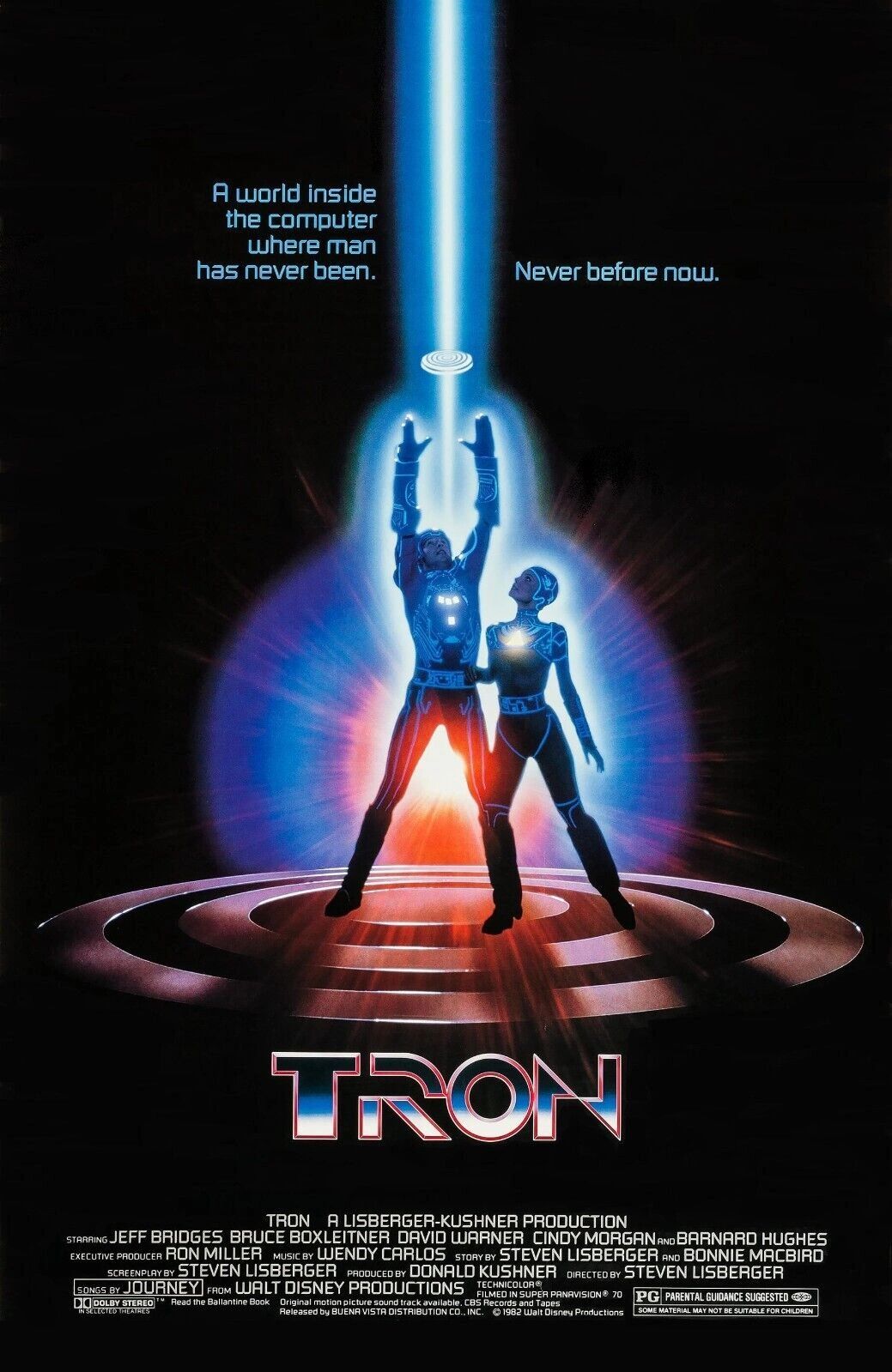 "Tron" movie poster