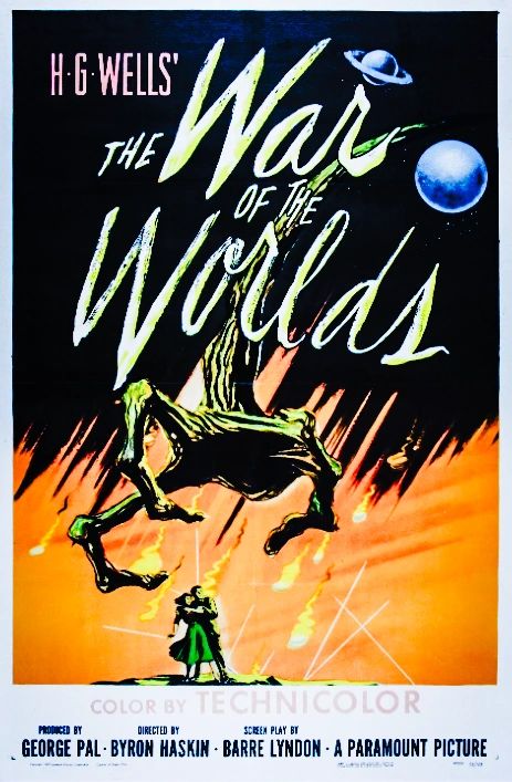 "The War of the Worlds" (1953) theatrical release poster