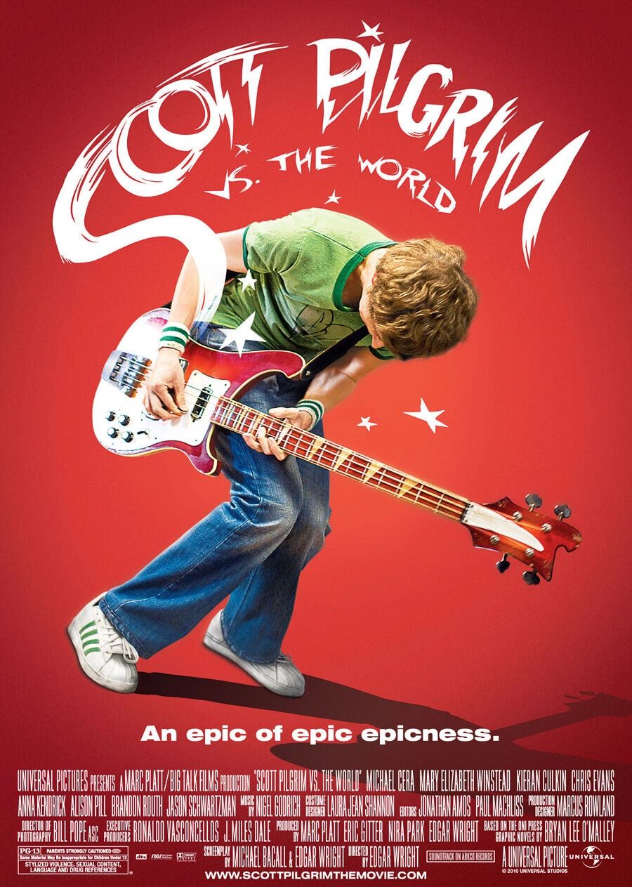 "Scott Pilgrim vs. The World" movie poster