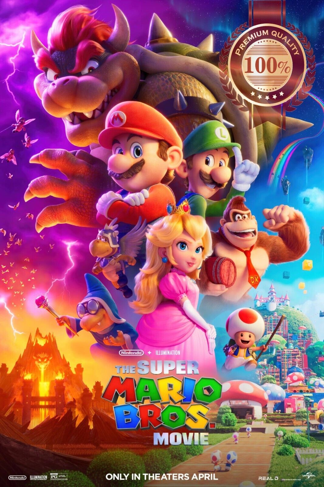 "The Super Mario Bros. Movie" movie poster