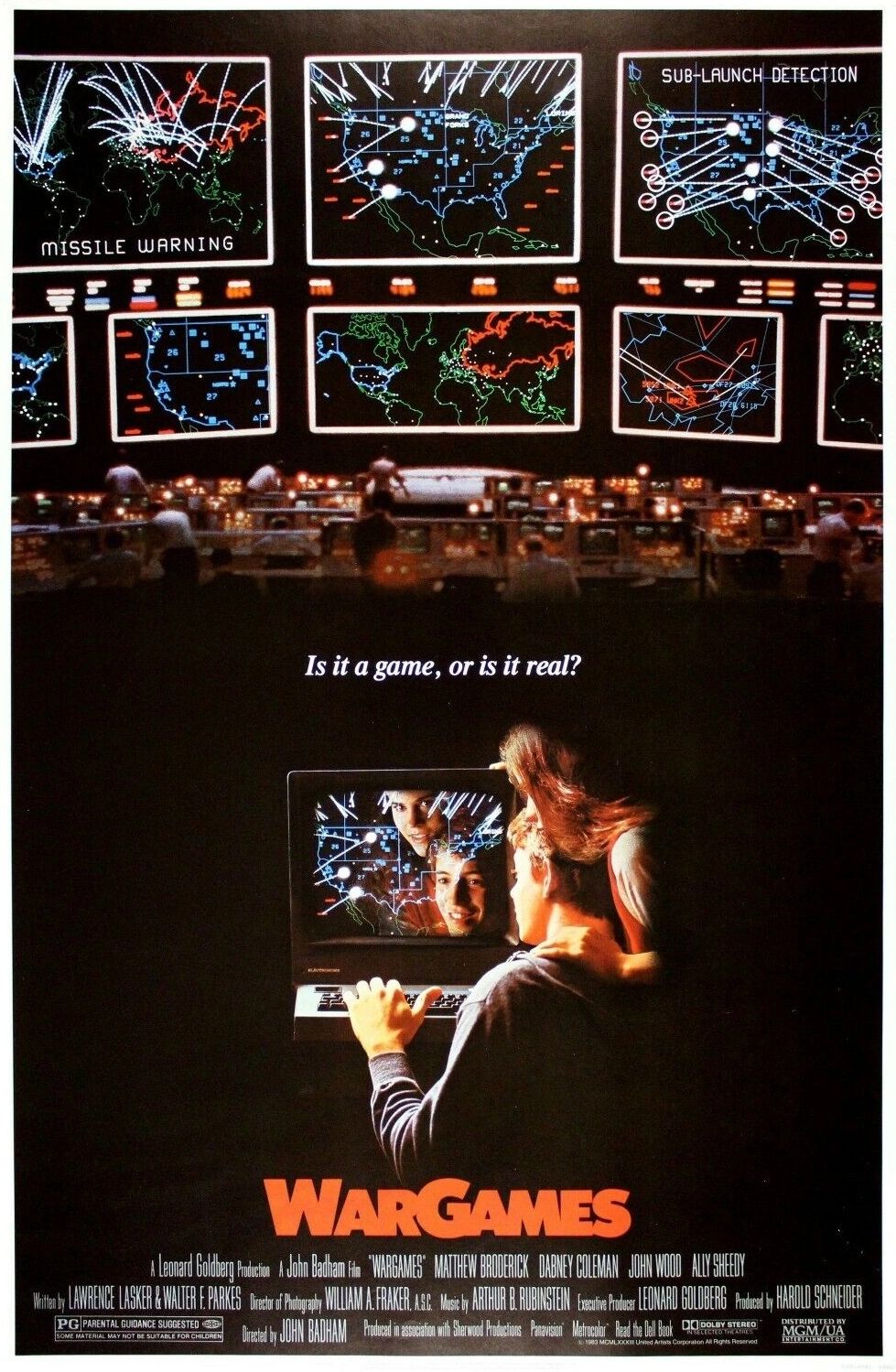 "Wargames" movie poster