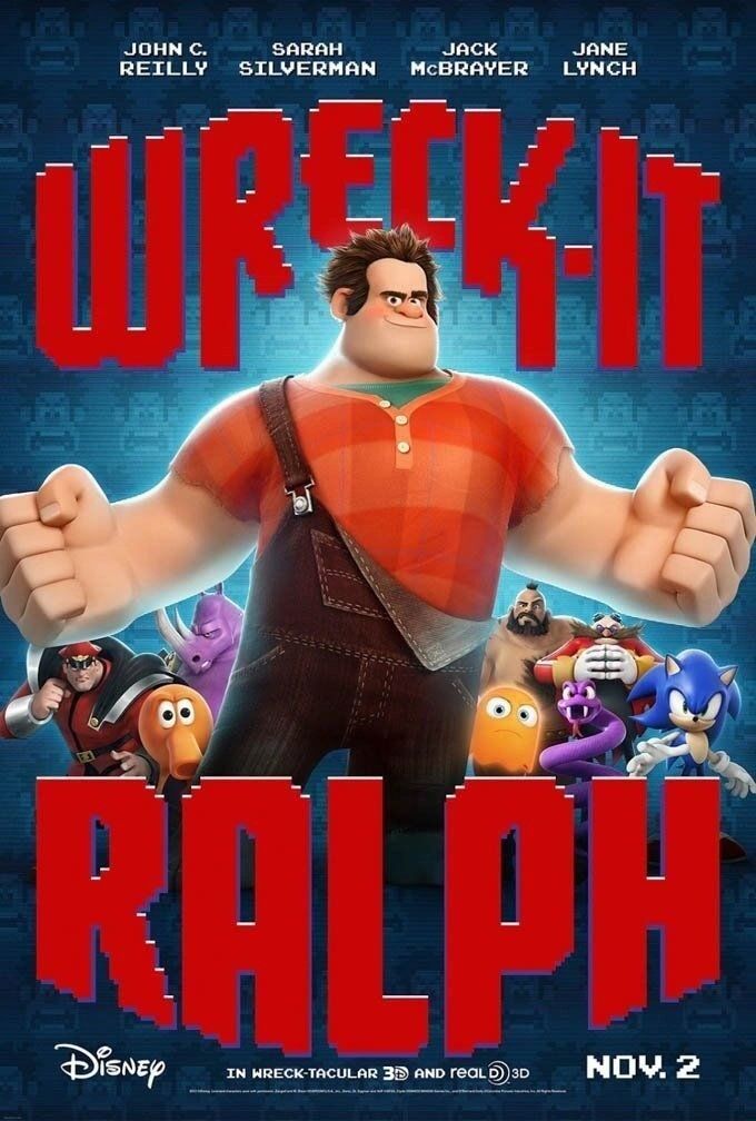"Wreck-It Ralph" movie poster