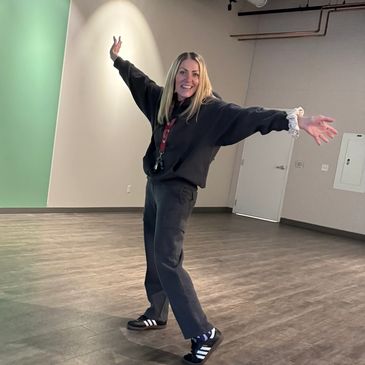 Heidi at the Alignment Collective studio in the South Waterfront Portland, Oregon pilates instructor
