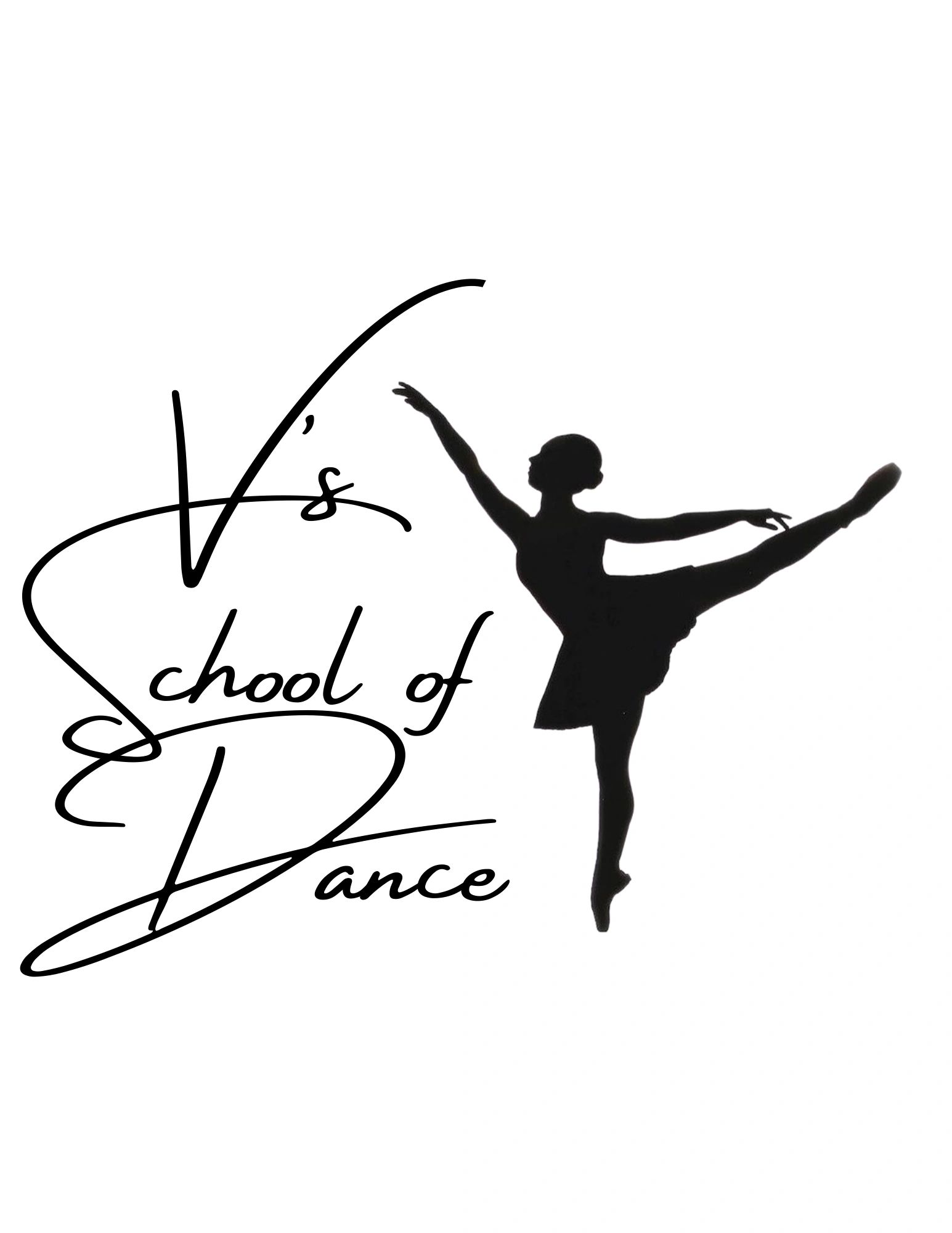 V’s School of Dance logo