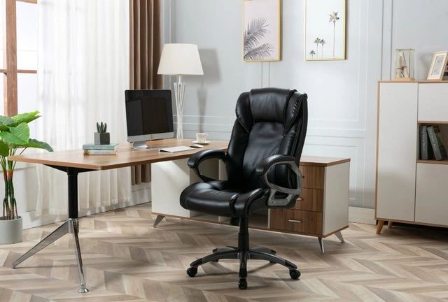 Name: Office Chair
Color: Black
Material: PU