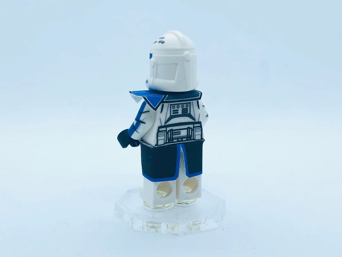 501st Legion Captain Rex Clone Trooper 2020 Style Commission - Phase 2  Armour - Custom Decaled Minifigure