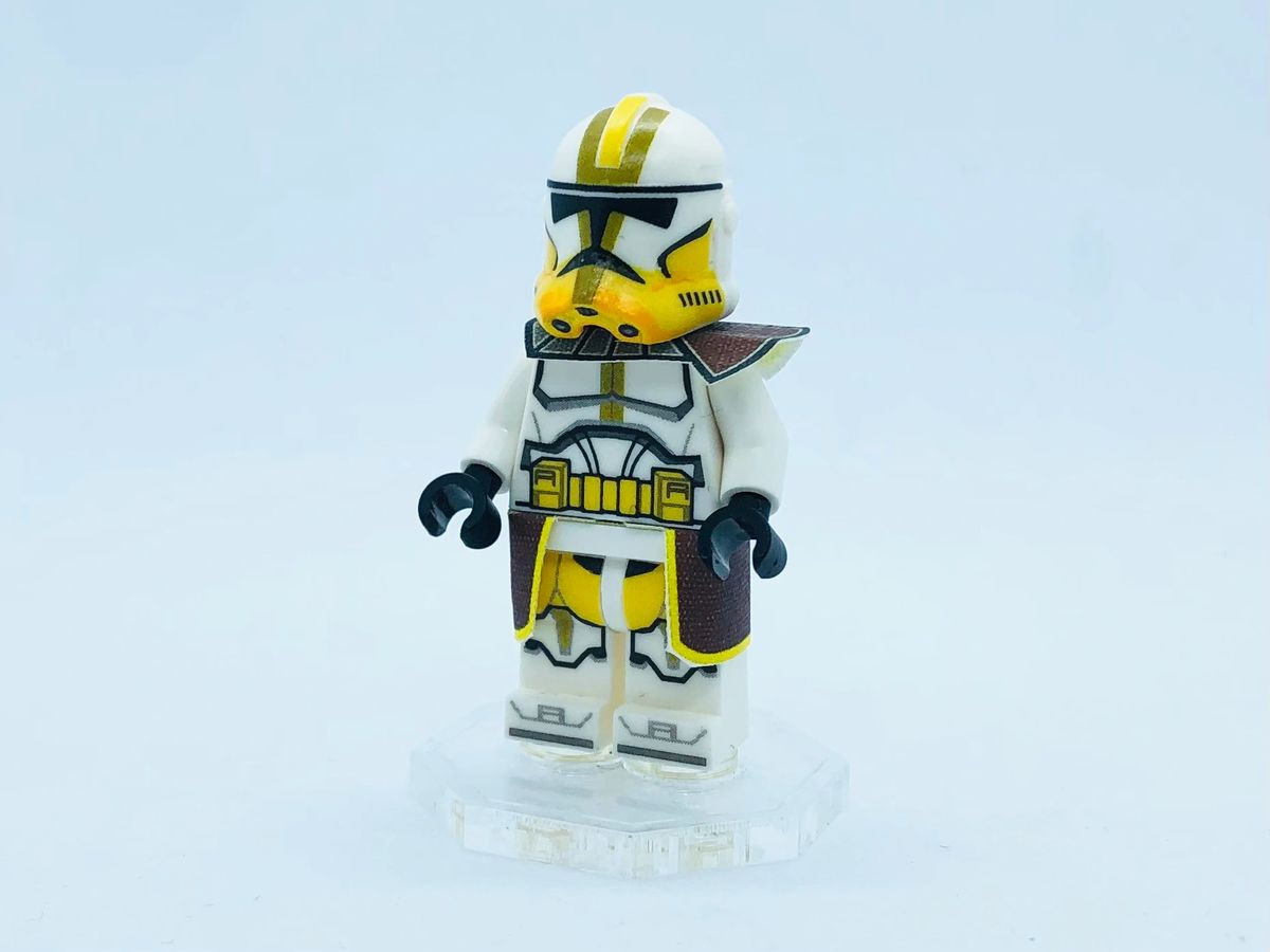 Clone Commander Bly Clone Trooper 2020 Lego Style Commission - 327 Corps Phase 2 Armour Custom Decaled Minifigure