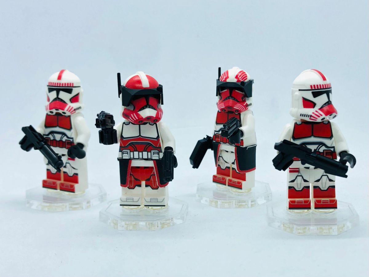 Coruscant Guard 2020 Trooper Squad Pack Printed Minifigures - Wrap Around