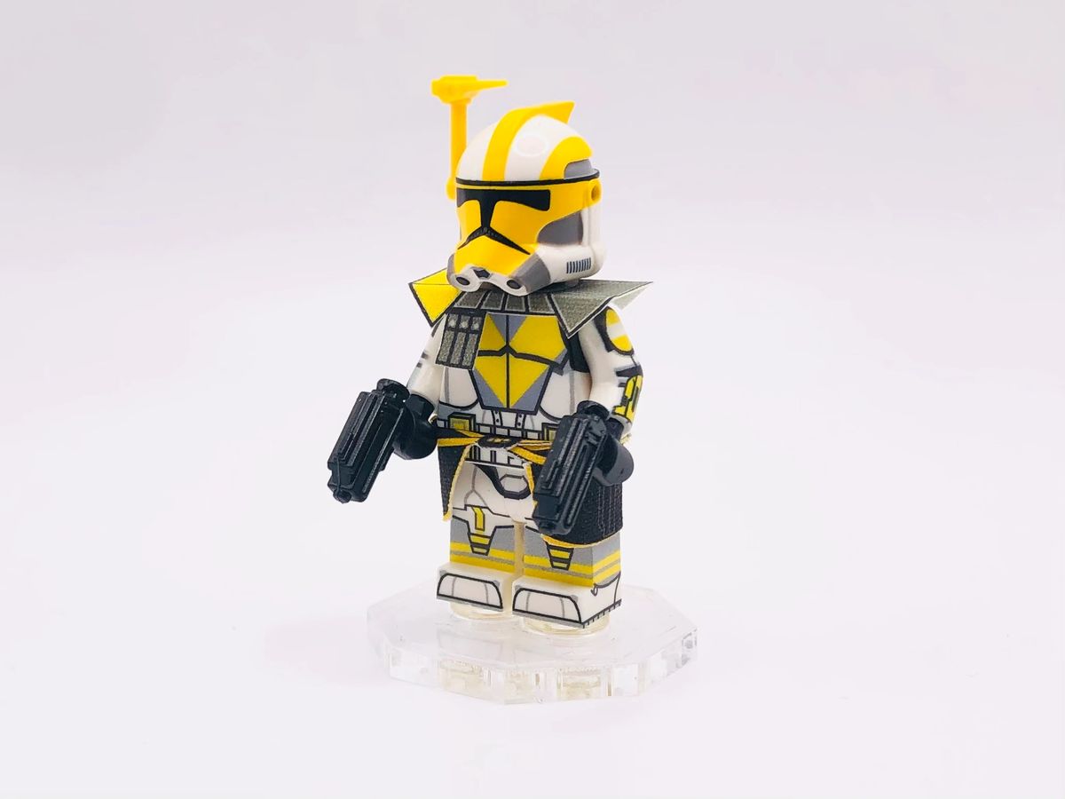 ARC Trooper 13th Battalion - Printed Complete Minifigure - Wrap Around ...