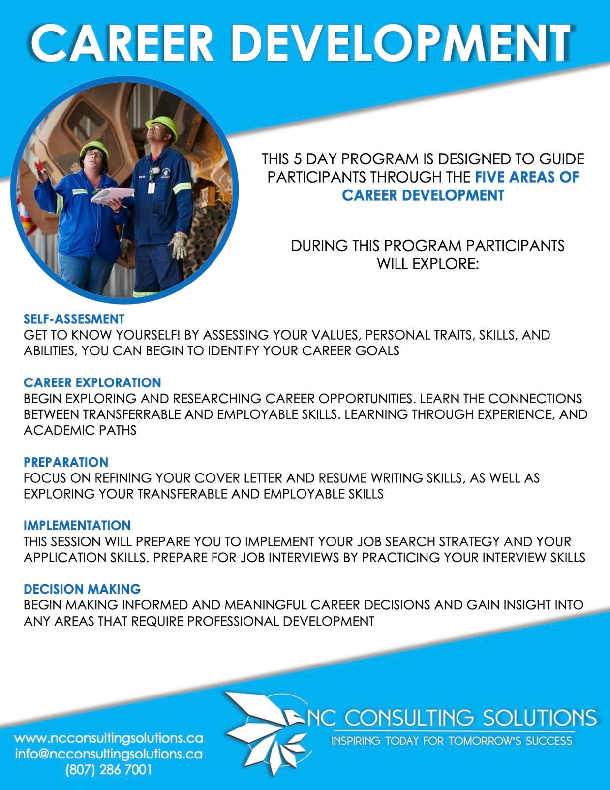 Indigenous, First Nations Career Development Program Workshop