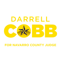 Darrell Cobb 
for 
Navarro County Judge