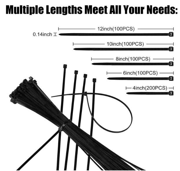 Cable Ties - click here to go to Amazon!