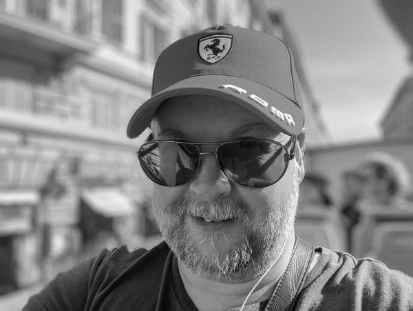 Paul Schofield in Rome, enjoying a family holiday thanks to the flexibility of working from home.
