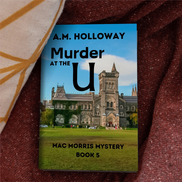 Front book cover for Murder at the U