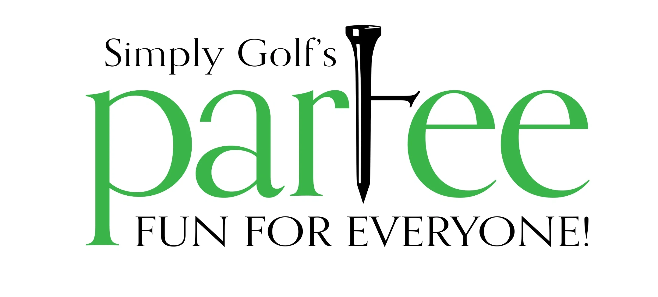 Simply  Golf Partee Fun For Everyone logo 