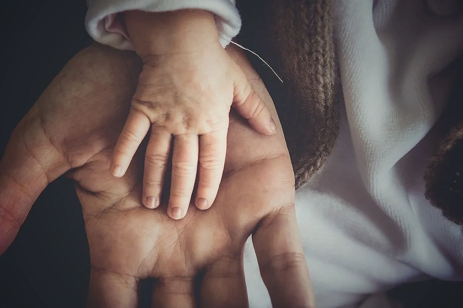 Wsparcie, reka w reke, dlon dziecko tata , todzic 