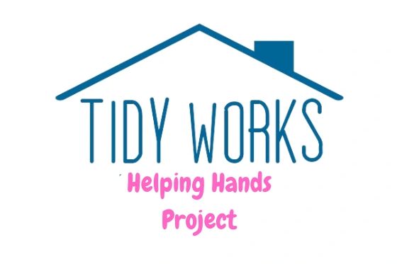 Tidy Works Helping Hands Project logo.