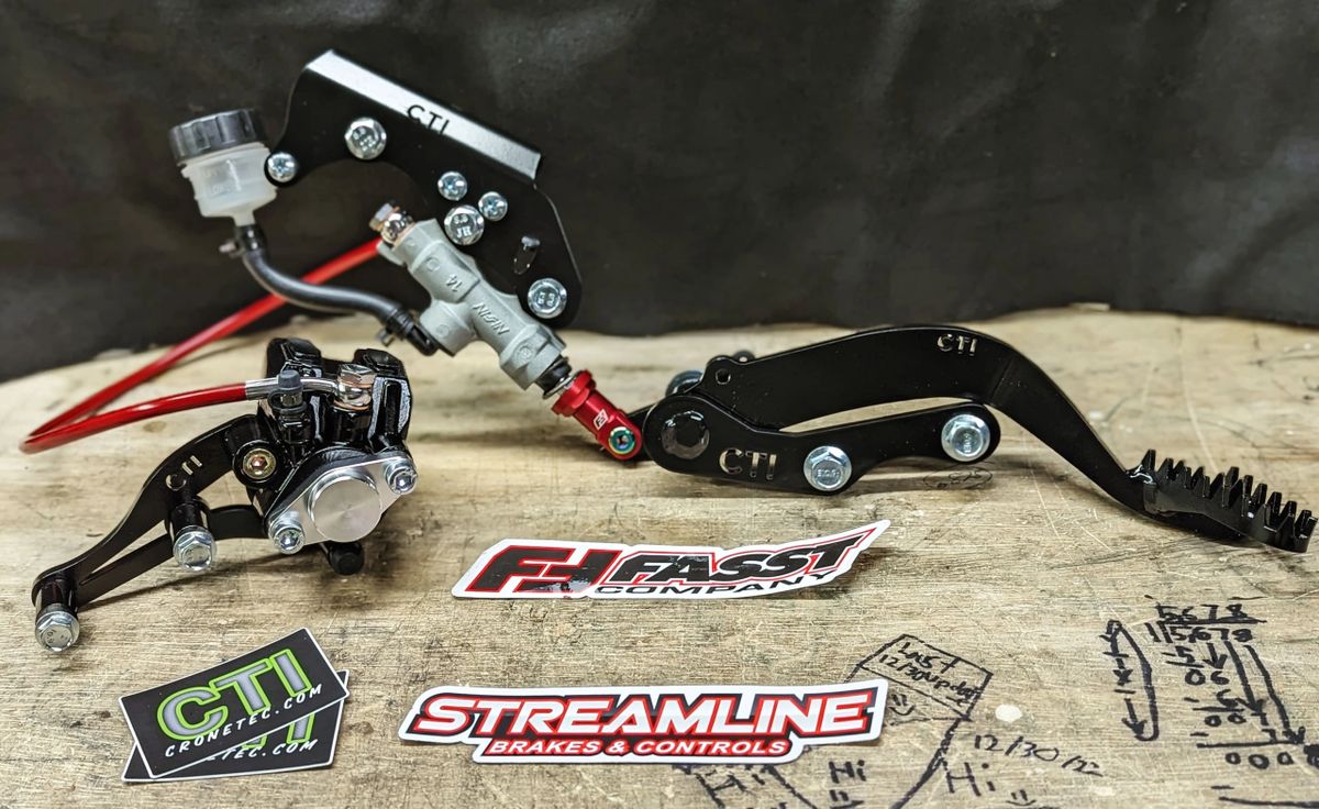 CTI Rear Hydraulic Brake Conversion Kit 8802 Yamaha Blaster