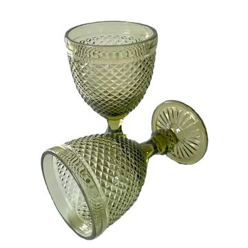 Olive Green Goblet