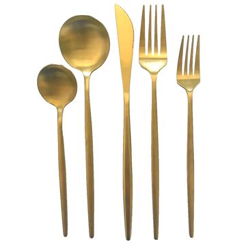 Matt Gold Cutlery