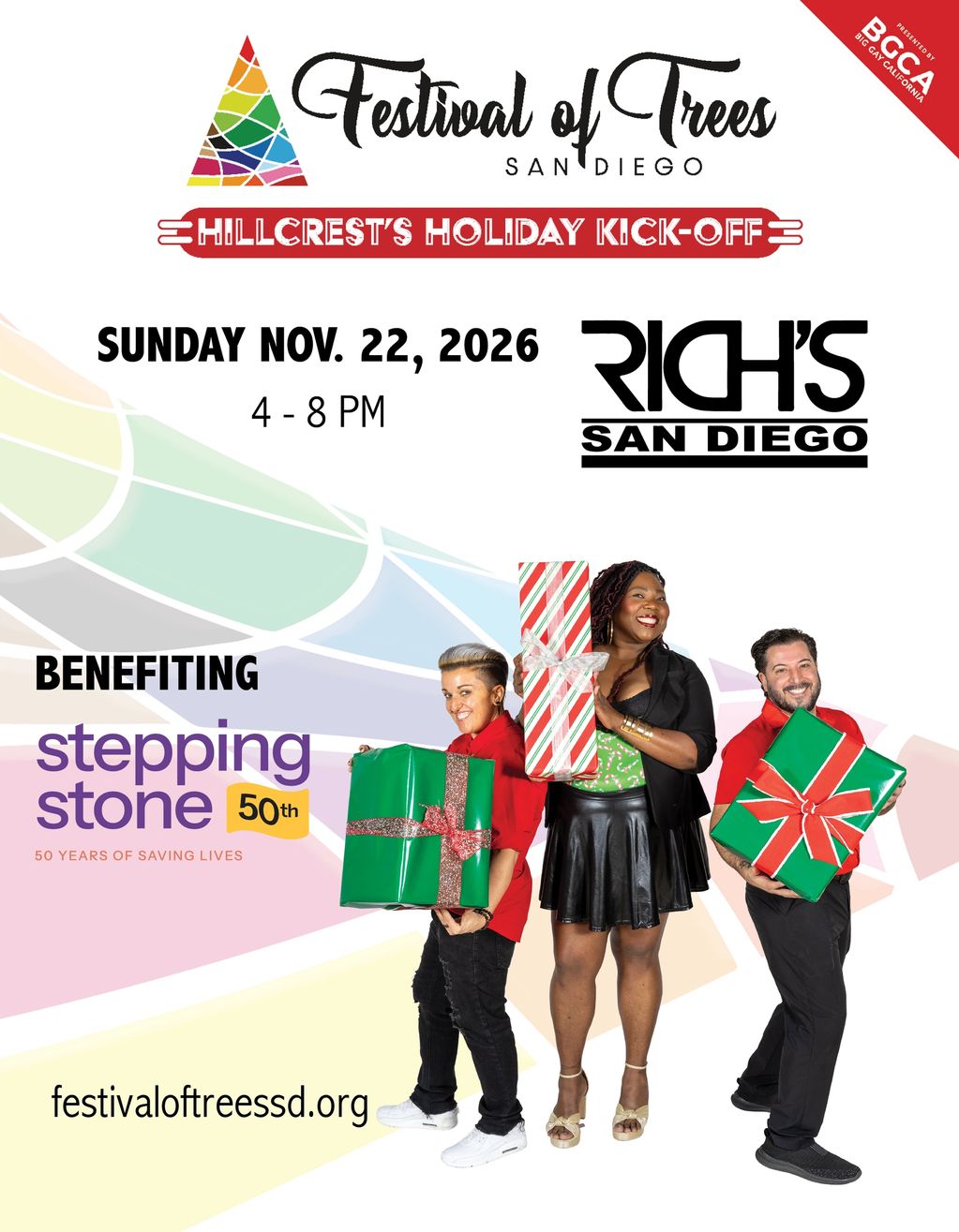 Festival of Trees San Diego Sunday November 22, 2026 4-8pm Rich's San Diego