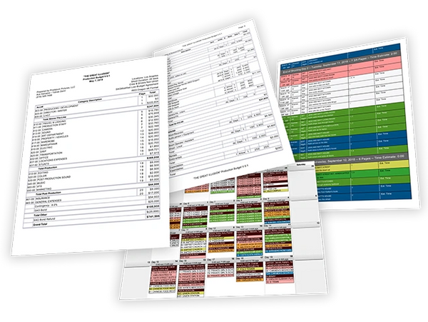 Preproduction Services, Scheduling and Budgeting