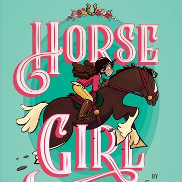 Horse Girl by Carrie Seim cover image for Penguin Random House. 