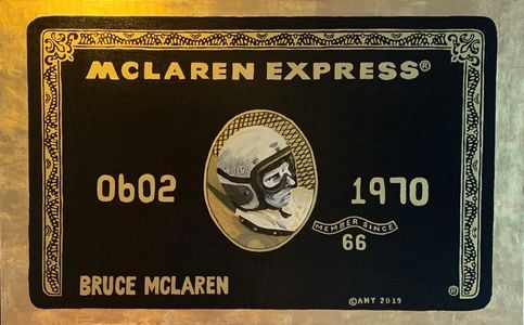 Gold Mclaren American Express