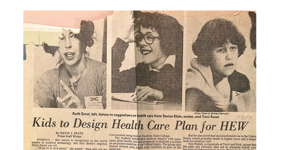 Article in the Press of Atlantic City featuring our teacher, Ms. Ruth Ernst, classmate Darius Klein,