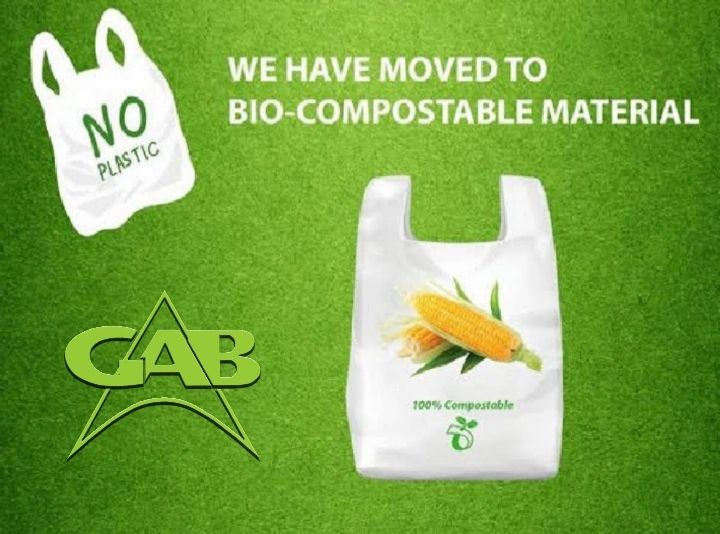 Shopper biodegradabile e compostabile 50×63 cm – Elepacking