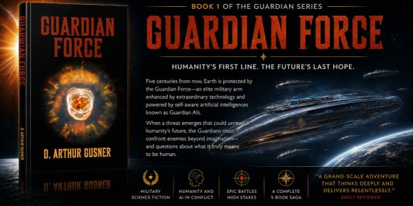 Book cover of Guardian Force by D. Arthur Gusner.