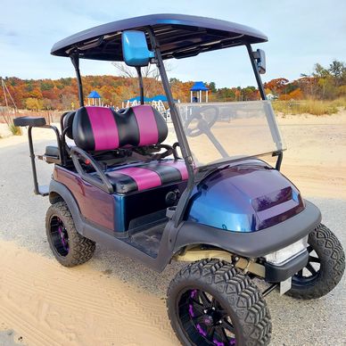 golf cart rentals pentwater ludington mi