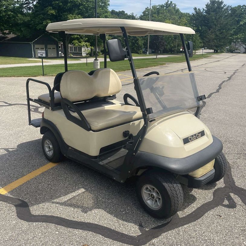 Club Car Electric White