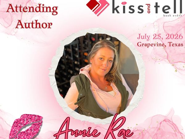 Author signing at Kiss & Tell event, Grapevine Tx.