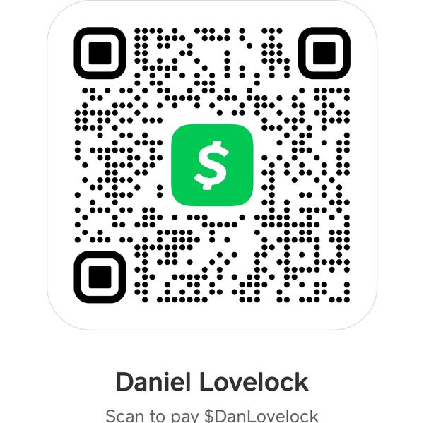 Dan Lovelock Cash App QR Code