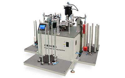 Fiber wheel machine