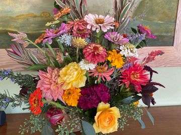 Mixed bouquet seasonal flowers